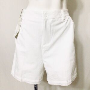 Walter Hagen White Textured Golf Shorts